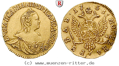 Klicken Sie auf das Bild um es auf Ihrem Rechner zu speichern russland-elisabeth-rubel/46152.jpg