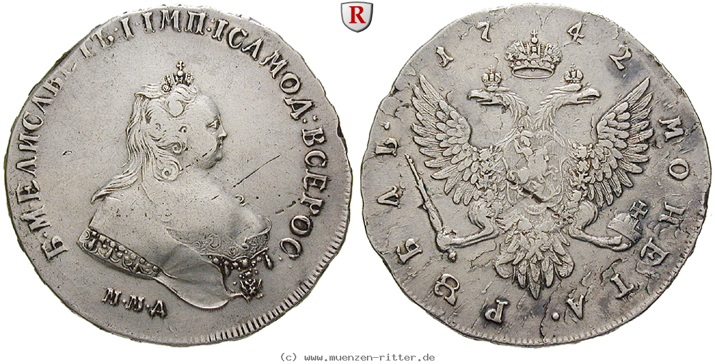 Klicken Sie auf das Bild um es auf Ihrem Rechner zu speichern russland-elisabeth-rubel/82507.jpg