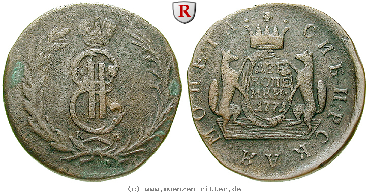 Klicken Sie auf das Bild um es auf Ihrem Rechner zu speichern russland-katharina-ii-2-kopeken/46436.jpg