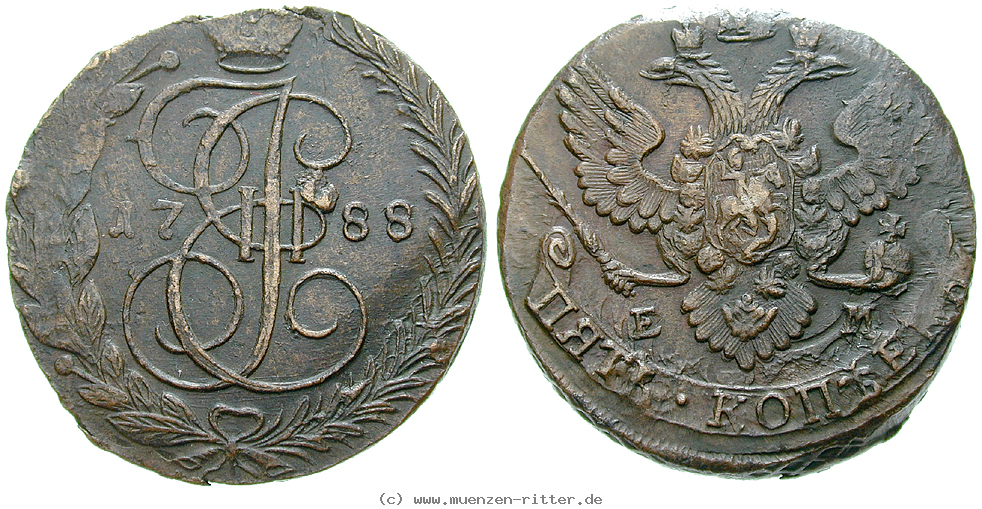 Klicken Sie auf das Bild um es auf Ihrem Rechner zu speichern russland-katharina-ii-5-kopeken/16357.jpg