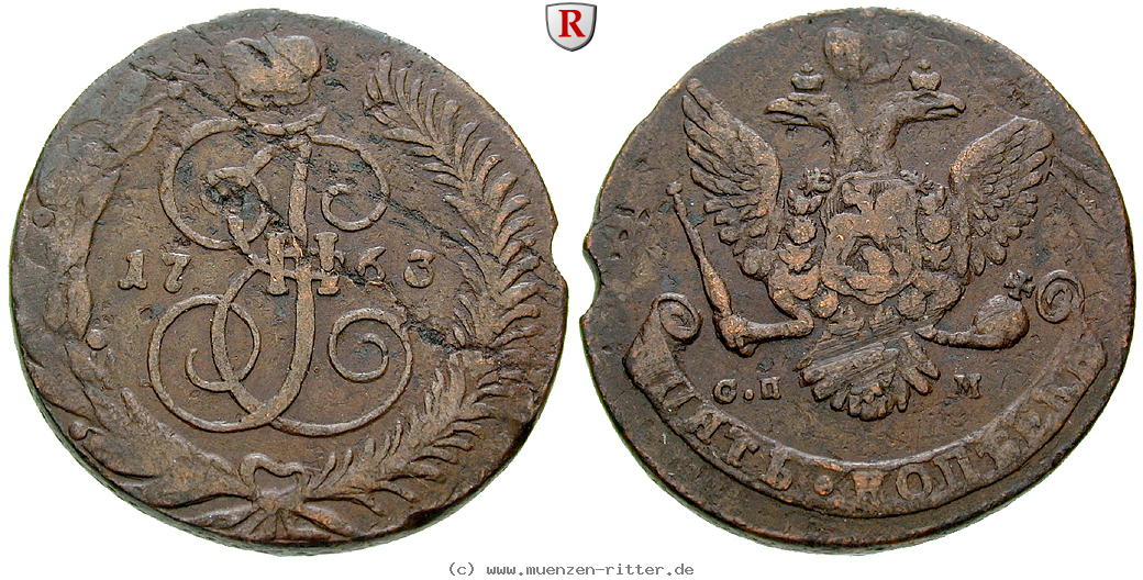 Klicken Sie auf das Bild um es auf Ihrem Rechner zu speichern russland-katharina-ii-5-kopeken/79859.jpg
