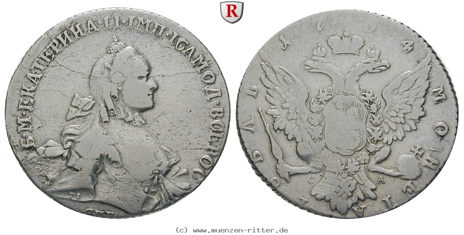Klicken Sie auf das Bild um es auf Ihrem Rechner zu speichern russland-katharina-ii-rubel/82842.jpg