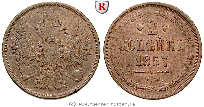 Klicken Sie auf das Bild um es auf Ihrem Rechner zu speichern russland-nikolaus-i-2-kopeken/80067.jpg