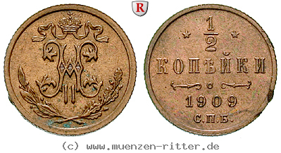 Klicken Sie auf das Bild um es auf Ihrem Rechner zu speichern russland-nikolaus-ii-1-2-kopeke/31914.jpg