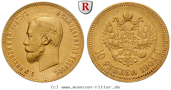 Klicken Sie auf das Bild um es auf Ihrem Rechner zu speichern russland-nikolaus-ii-10-rubel/100647.jpg