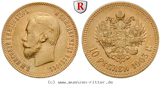 Klicken Sie auf das Bild um es auf Ihrem Rechner zu speichern russland-nikolaus-ii-10-rubel/27391.jpg
