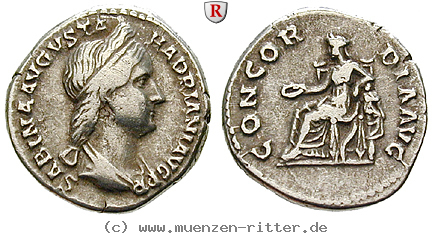 Klicken Sie auf das Bild um es auf Ihrem Rechner zu speichern sabina-frau-des-hadrianus-denar/103595.jpg