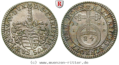 Klicken Sie auf das Bild um es auf Ihrem Rechner zu speichern sachsen-christian-1-24-taler/75623.jpg