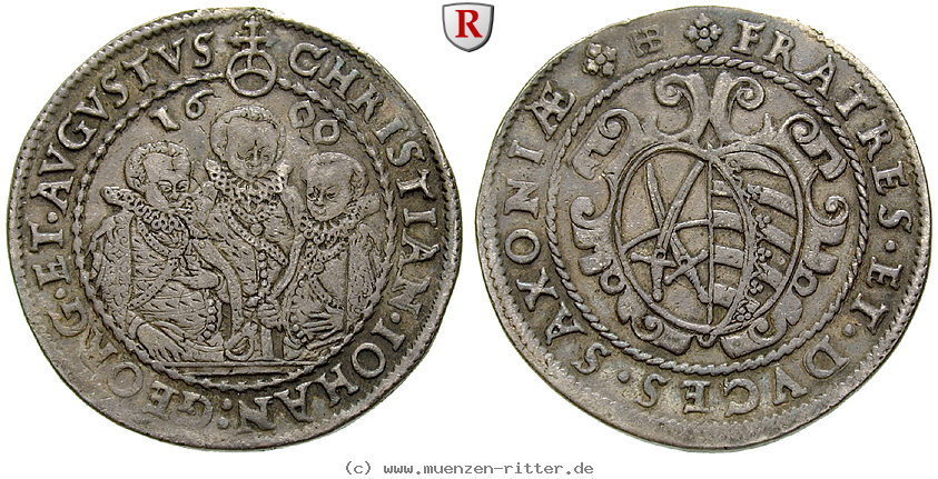 Klicken Sie auf das Bild um es auf Ihrem Rechner zu speichern sachsen-christian-ii--johann-georg-august-unter-vormundschaft-1-2-taler/75508.jpg