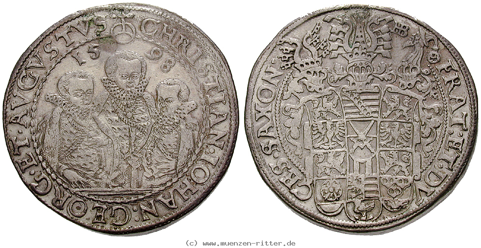 Klicken Sie auf das Bild um es auf Ihrem Rechner zu speichern sachsen-christian-ii--johann-georg-august-unter-vormundschaft-dicker-doppeltaler/15595.jpg