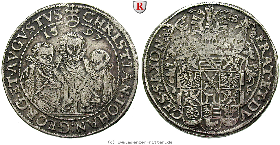 Klicken Sie auf das Bild um es auf Ihrem Rechner zu speichern sachsen-christian-ii--johann-georg-august-unter-vormundschaft-reichstaler/102020.jpg