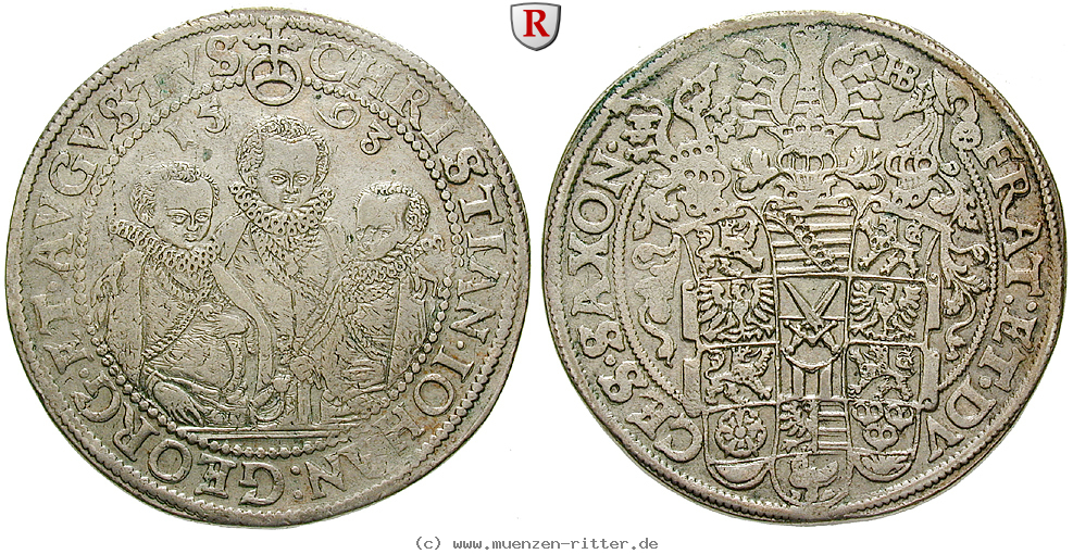 Klicken Sie auf das Bild um es auf Ihrem Rechner zu speichern sachsen-christian-ii--johann-georg-august-unter-vormundschaft-reichstaler/12860.jpg
