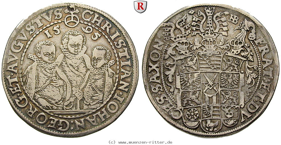 Klicken Sie auf das Bild um es auf Ihrem Rechner zu speichern sachsen-christian-ii--johann-georg-august-unter-vormundschaft-reichstaler/22048.jpg