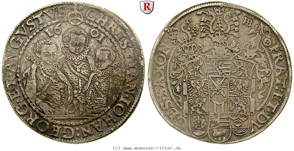 Klicken Sie auf das Bild um es auf Ihrem Rechner zu speichern sachsen-christian-ii--johann-georg-august-unter-vormundschaft-reichstaler/46993.jpg