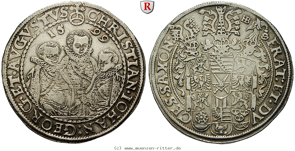 Klicken Sie auf das Bild um es auf Ihrem Rechner zu speichern sachsen-christian-ii--johann-georg-august-unter-vormundschaft-reichstaler/96835.jpg