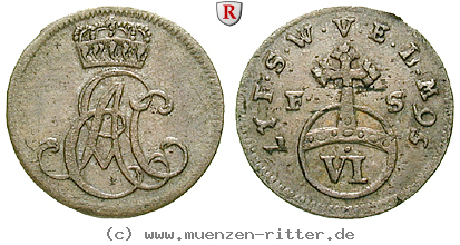 Klicken Sie auf das Bild um es auf Ihrem Rechner zu speichern sachsen-ernst-august-constantin-6-pfennig/42028.jpg