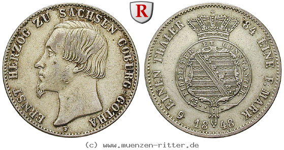 Klicken Sie auf das Bild um es auf Ihrem Rechner zu speichern sachsen-ernst-ii-1-6-taler/50652.jpg