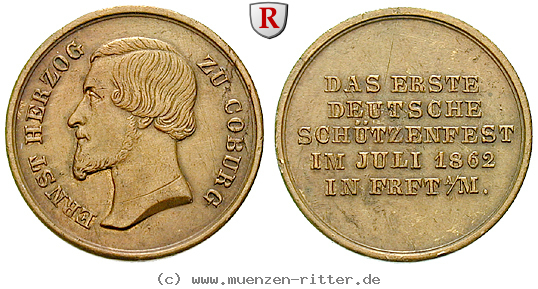 Klicken Sie auf das Bild um es auf Ihrem Rechner zu speichern sachsen-ernst-ii-bronzemedaille/45740.jpg