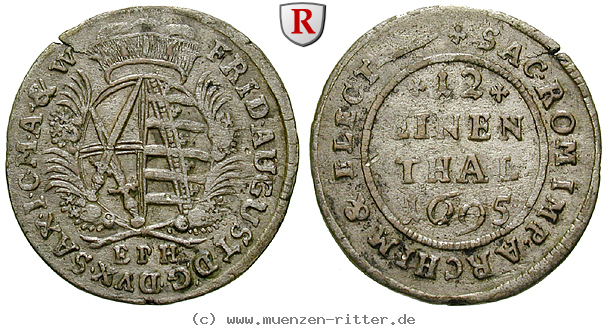 Klicken Sie auf das Bild um es auf Ihrem Rechner zu speichern sachsen-friedrich-august-i-1-12-taler/85533.jpg