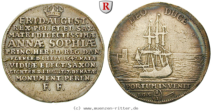 Klicken Sie auf das Bild um es auf Ihrem Rechner zu speichern sachsen-friedrich-august-i-1-3-taler/50767.jpg