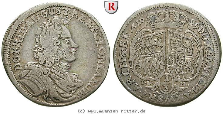 Klicken Sie auf das Bild um es auf Ihrem Rechner zu speichern sachsen-friedrich-august-i-1-3-taler/85996.jpg