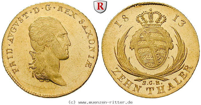 Klicken Sie auf das Bild um es auf Ihrem Rechner zu speichern sachsen-friedrich-august-i-10-taler/31216.jpg