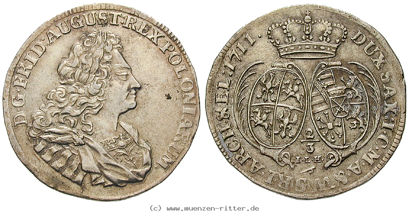 Klicken Sie auf das Bild um es auf Ihrem Rechner zu speichern sachsen-friedrich-august-i-2-3-taler/12868.jpg