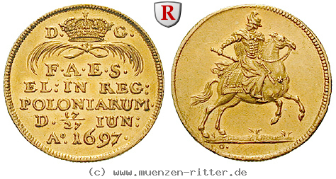 Klicken Sie auf das Bild um es auf Ihrem Rechner zu speichern sachsen-friedrich-august-i-dukat/31171.jpg