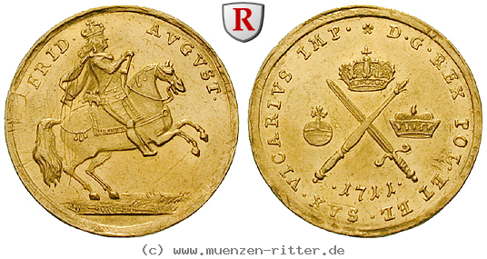 Klicken Sie auf das Bild um es auf Ihrem Rechner zu speichern sachsen-friedrich-august-i-dukat/31176.jpg