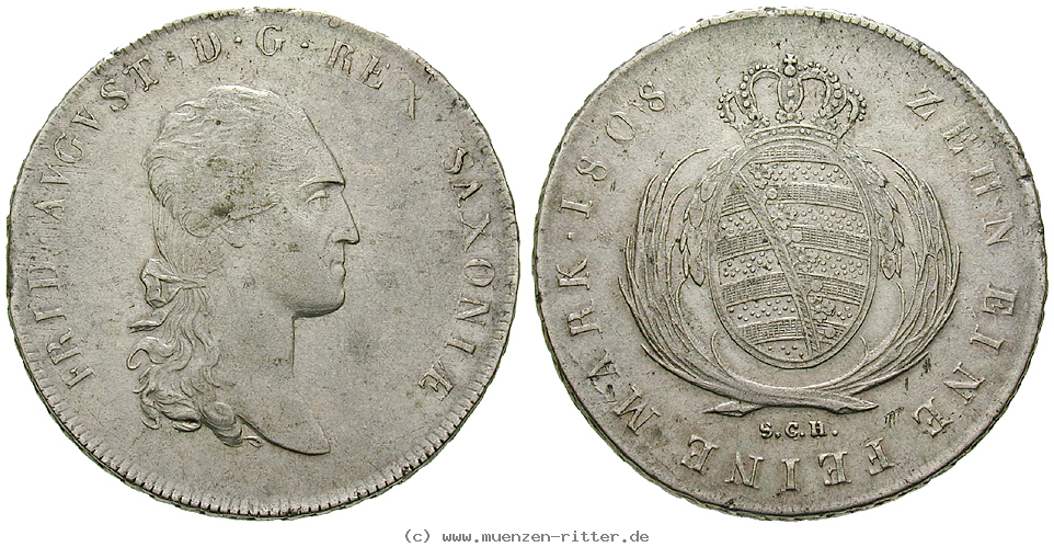 Klicken Sie auf das Bild um es auf Ihrem Rechner zu speichern sachsen-friedrich-august-i-konventionstaler/32735.jpg