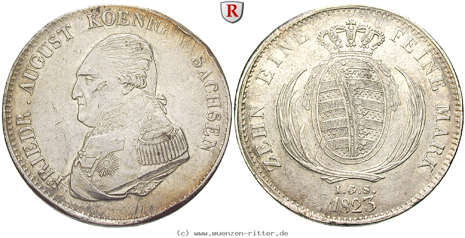 Klicken Sie auf das Bild um es auf Ihrem Rechner zu speichern sachsen-friedrich-august-i-konventionstaler/77736.jpg