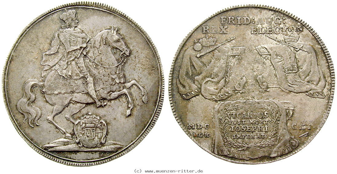 Klicken Sie auf das Bild um es auf Ihrem Rechner zu speichern sachsen-friedrich-august-i-reichstaler/47003.jpg