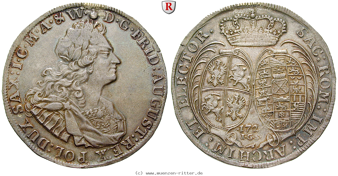 Klicken Sie auf das Bild um es auf Ihrem Rechner zu speichern sachsen-friedrich-august-i-reichstaler/75589.jpg