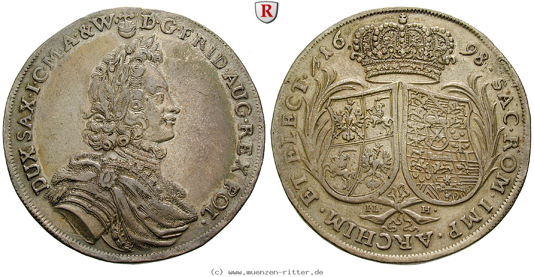Klicken Sie auf das Bild um es auf Ihrem Rechner zu speichern sachsen-friedrich-august-i-reichstaler/92441.jpg