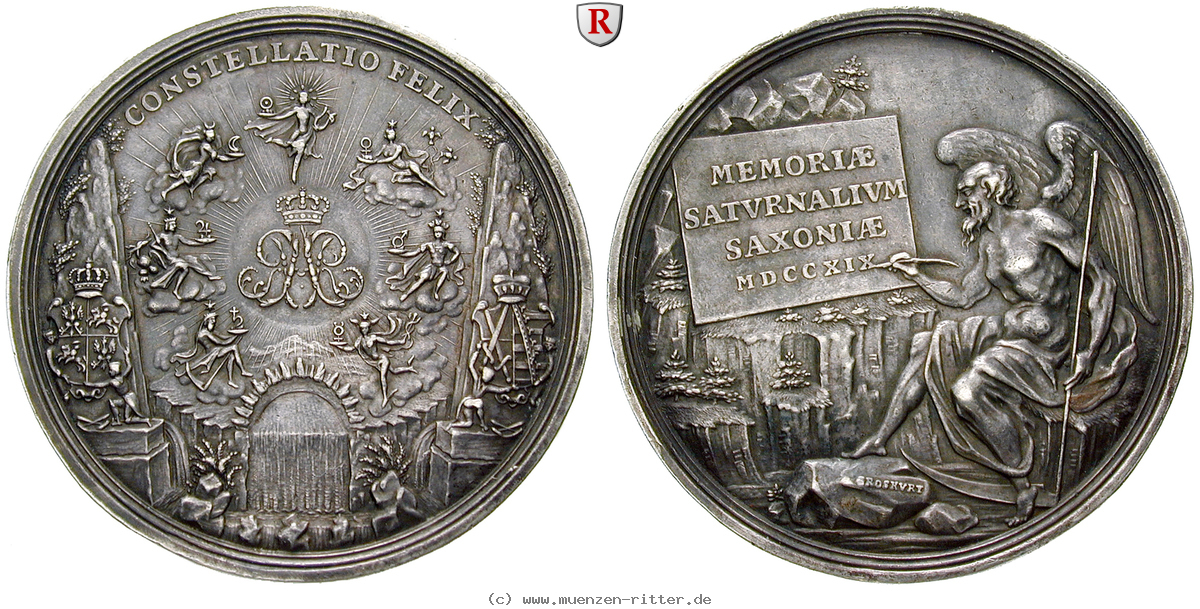 Klicken Sie auf das Bild um es auf Ihrem Rechner zu speichern sachsen-friedrich-august-i-silbermedaille/81170.jpg