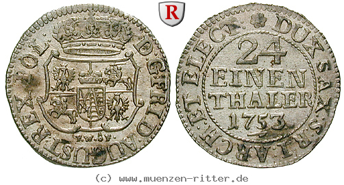 Klicken Sie auf das Bild um es auf Ihrem Rechner zu speichern sachsen-friedrich-august-ii-1-24-taler/14656.jpg