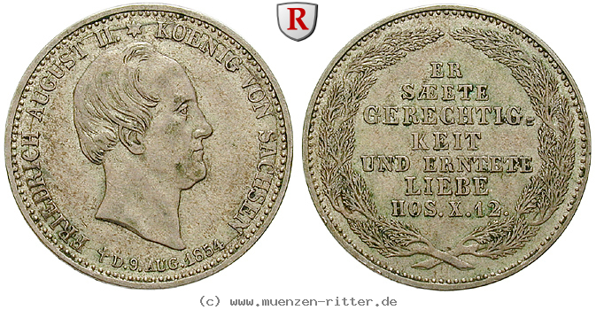 Klicken Sie auf das Bild um es auf Ihrem Rechner zu speichern sachsen-friedrich-august-ii-1-3-taler/98296.jpg