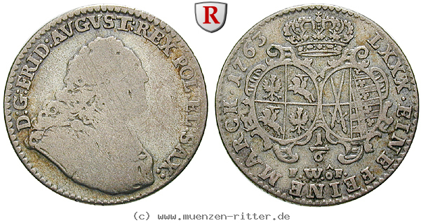 Klicken Sie auf das Bild um es auf Ihrem Rechner zu speichern sachsen-friedrich-august-ii-1-6-taler/41397.jpg