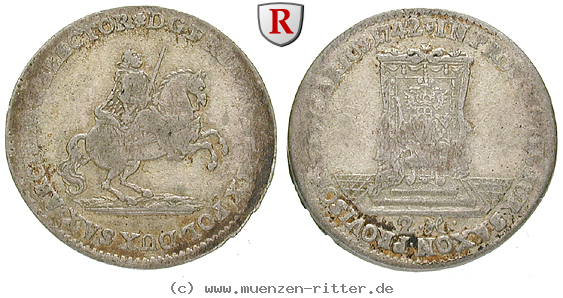 Klicken Sie auf das Bild um es auf Ihrem Rechner zu speichern sachsen-friedrich-august-ii-doppelgroschen/76086.jpg