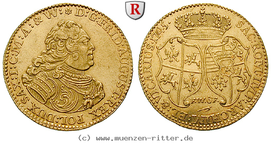 Klicken Sie auf das Bild um es auf Ihrem Rechner zu speichern sachsen-friedrich-august-ii-dukat/31181.jpg