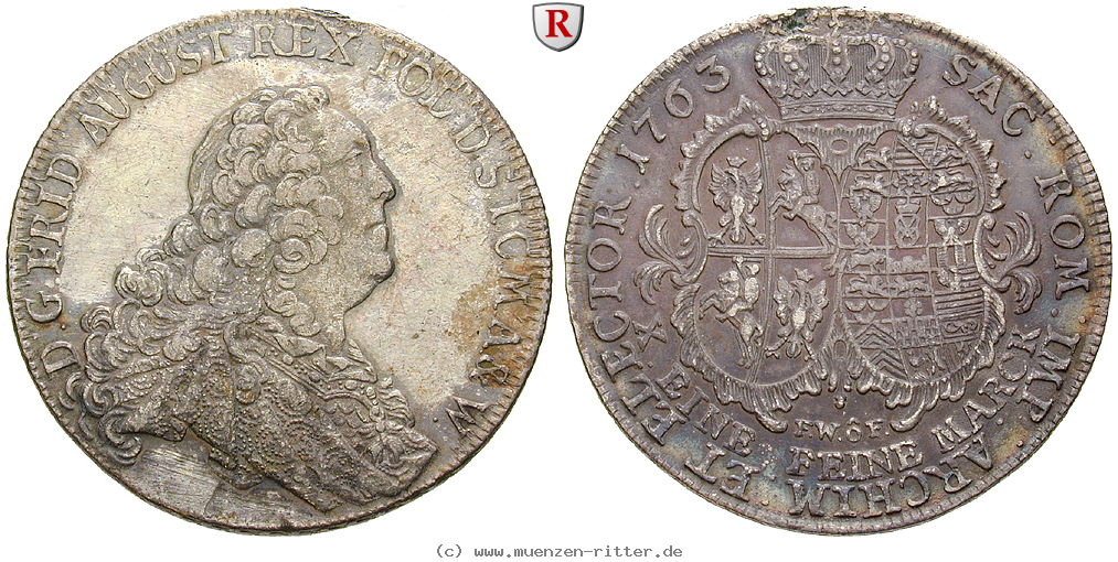 Klicken Sie auf das Bild um es auf Ihrem Rechner zu speichern sachsen-friedrich-august-ii-konventionstaler/76245.jpg