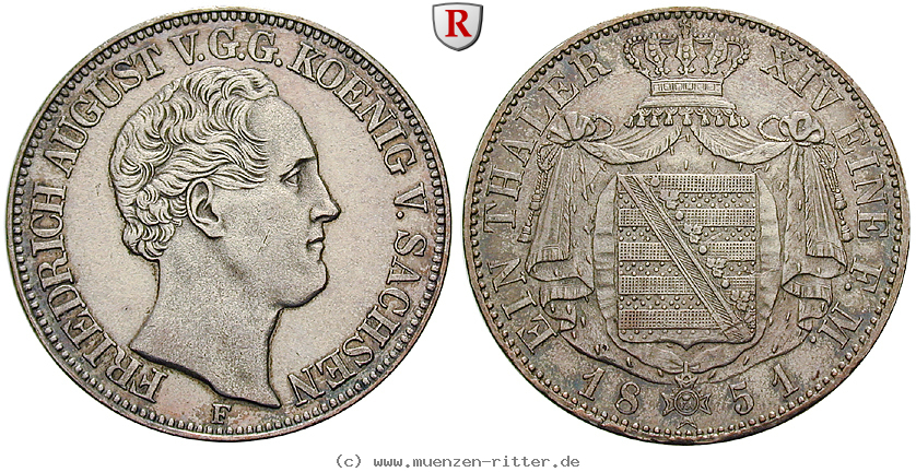 Klicken Sie auf das Bild um es auf Ihrem Rechner zu speichern sachsen-friedrich-august-ii-taler/26993.jpg
