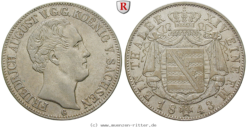 Klicken Sie auf das Bild um es auf Ihrem Rechner zu speichern sachsen-friedrich-august-ii-vereinstaler/82384.jpg
