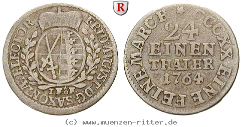 Klicken Sie auf das Bild um es auf Ihrem Rechner zu speichern sachsen-friedrich-august-iii-1-24-taler/18113.jpg