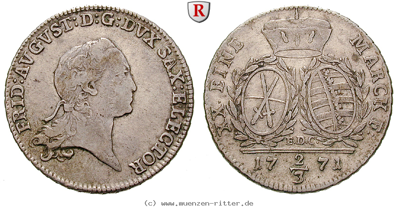 Klicken Sie auf das Bild um es auf Ihrem Rechner zu speichern sachsen-friedrich-august-iii-2-3-taler/eadt2704.jpg