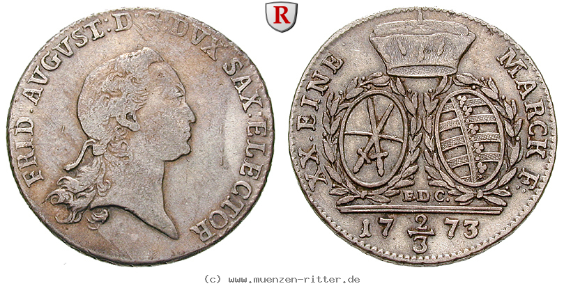Klicken Sie auf das Bild um es auf Ihrem Rechner zu speichern sachsen-friedrich-august-iii-2-3-taler/eadt2705.jpg