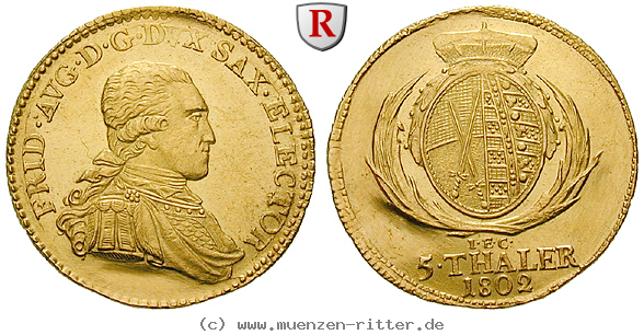 Klicken Sie auf das Bild um es auf Ihrem Rechner zu speichern sachsen-friedrich-august-iii-5-taler/31203.jpg