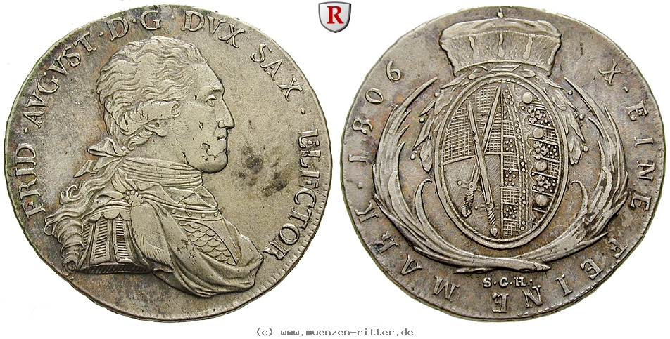 Klicken Sie auf das Bild um es auf Ihrem Rechner zu speichern sachsen-friedrich-august-iii-konventionstaler/101737.jpg