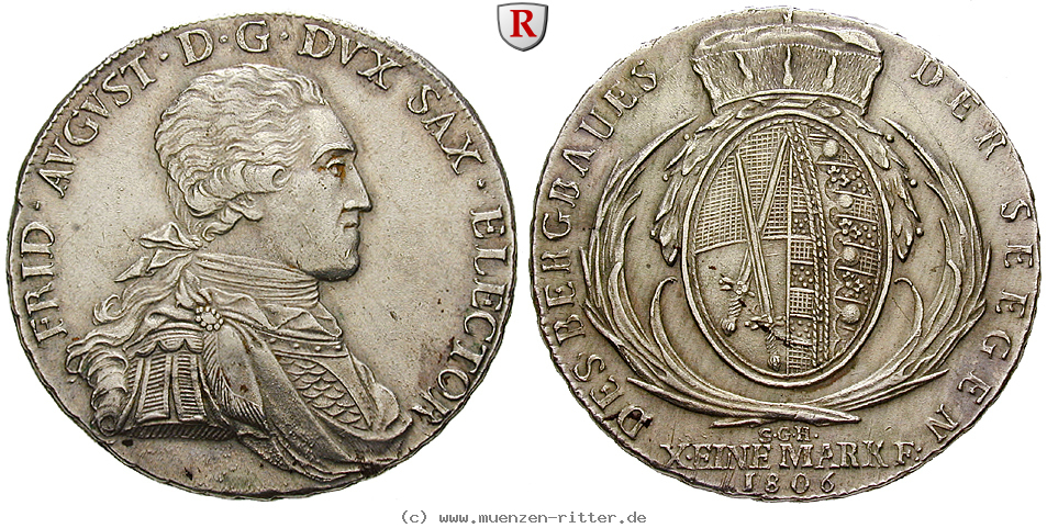 Klicken Sie auf das Bild um es auf Ihrem Rechner zu speichern sachsen-friedrich-august-iii-konventionstaler/29498.jpg