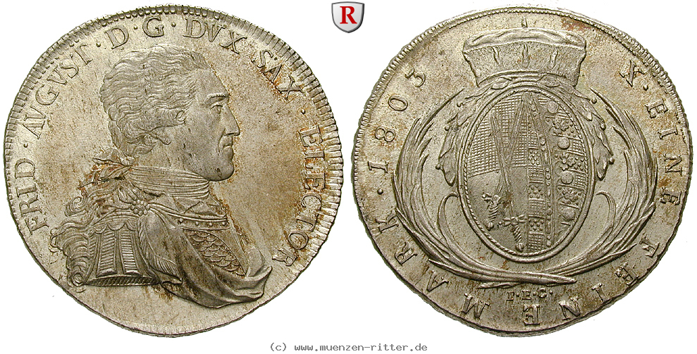 Klicken Sie auf das Bild um es auf Ihrem Rechner zu speichern sachsen-friedrich-august-iii-konventionstaler/36045.jpg